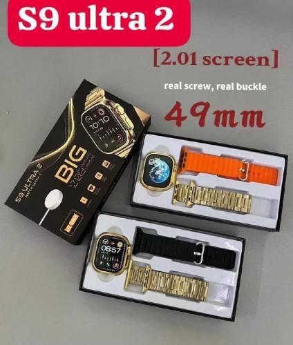 Smart Watch With Heart Rate Monitoring - 1 Pc Health Tracker in Gold