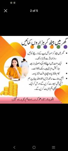 گھر بیٹھ کر آن لائن ورک سے ڈیلی 5000 سے 10000 تک کماؤ 