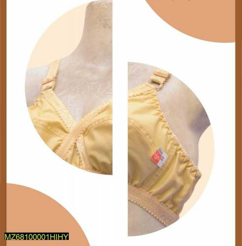 Cotton Non-Padded Bra , Pack Of 3