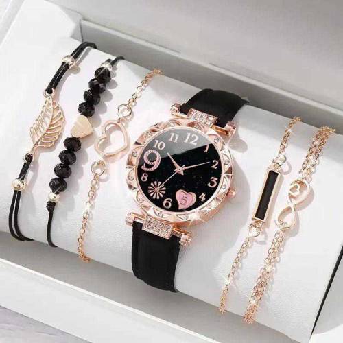 New Ladies Diamond Watch Set