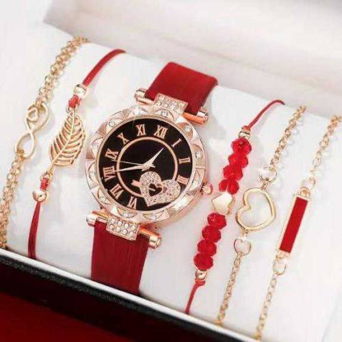 New Ladies Diamond Watch Set