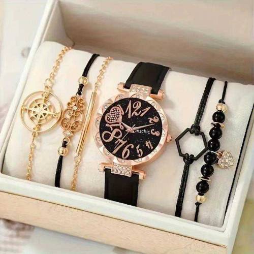 New Ladies Diamond Watch Set