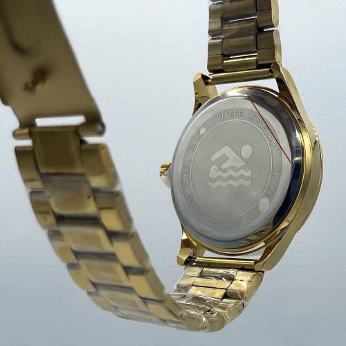 Men's Water Resistant Stainless Steel Analog Watch