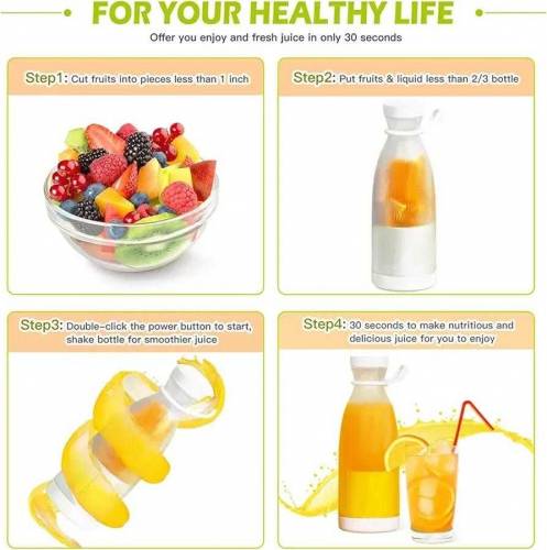 Portable Electric Juicer Blender