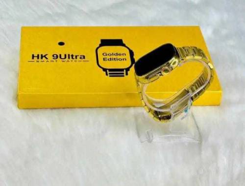 Hk9 ultra smartwatch golden edition