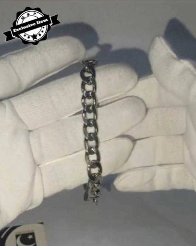 Stylish Silver Chain Bracelet - 1 pc Unisex Design 