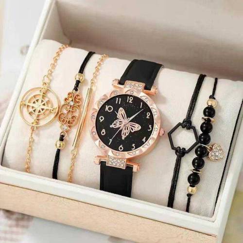 united States Cross-border ladies diamond qurtz watch Pcs 6