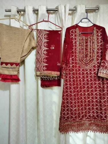 3 PCS organza Net suit