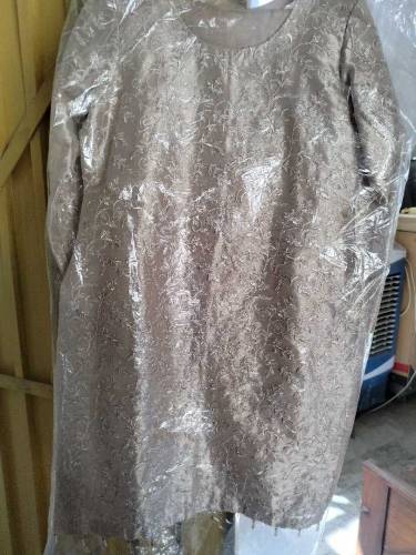 3 PCS organza stuff with looser shape trouser