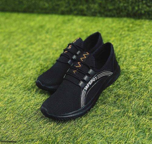 Men's Casual Breathable Fashion Sneakers-JFO18 Black