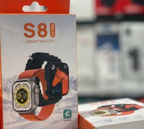 S8 ultra smart watch , orange 