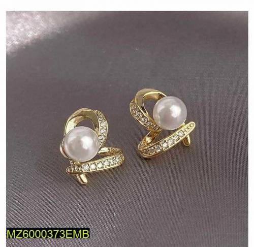 clever pearl earrings 