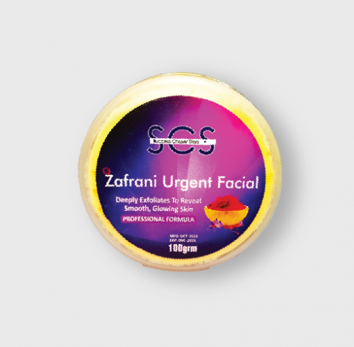 SCS Zafrani urgent facial 