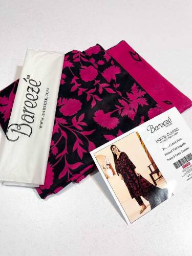 Bareeze Digital lawn Print 2024
