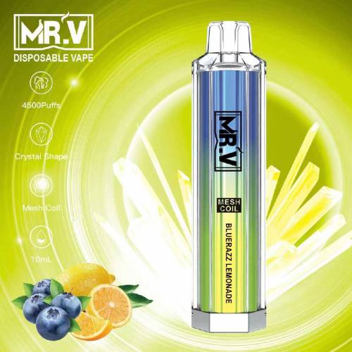 MR.V Crystal 4500 Puffs  Disposable vape 