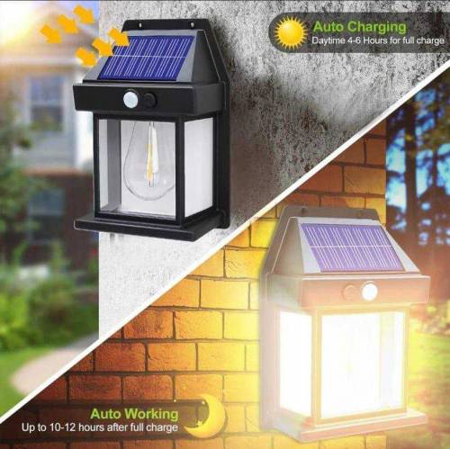 Solar sensor lamp