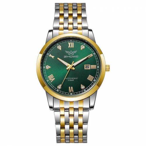 Men's Business Casual Steel Band Watch With Calendar