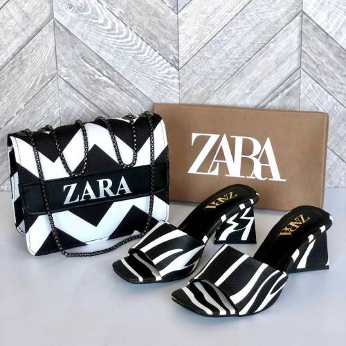 Zara Brand Heel And Bag 