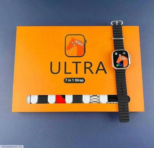 Ultra smart watch 7 in 1 straps