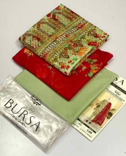 BURSA Orginal DAMAN BORING Embroidery 3pc Collection