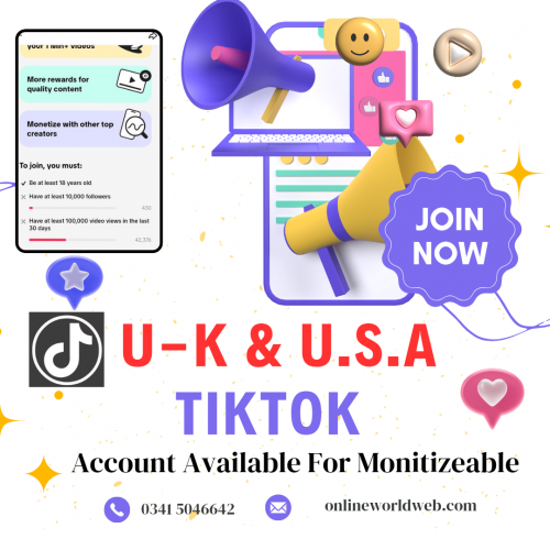 Uk Tiktok Account Available 