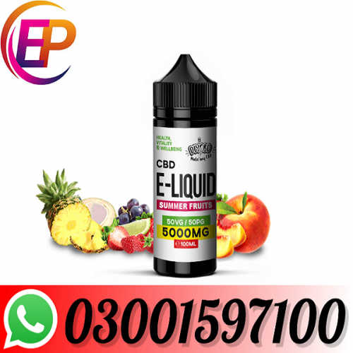 CBD E-Liquid 5000mg Summer Fruits In Karachi-03001597100