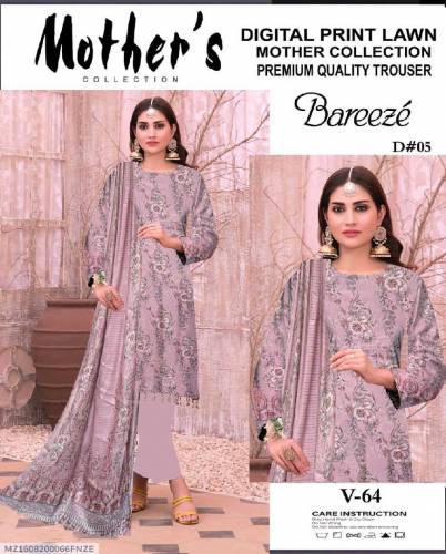 3 piece women's unstitched suit