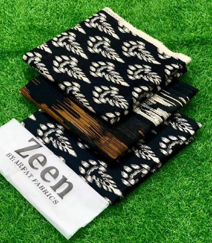 3 pcs woman unstitched suit 