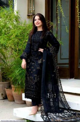 •  Shirt Fabric: Lawn•  Pattern: Embroidered