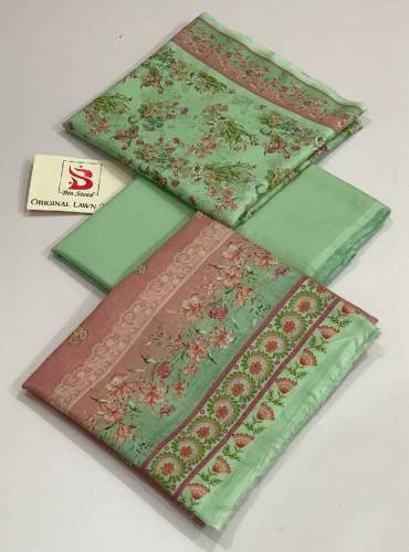 Bin Saeed Collection Three Peace Lown