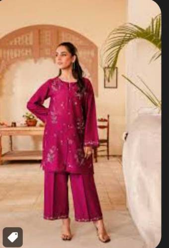 2 pc lawn Embroidery suit